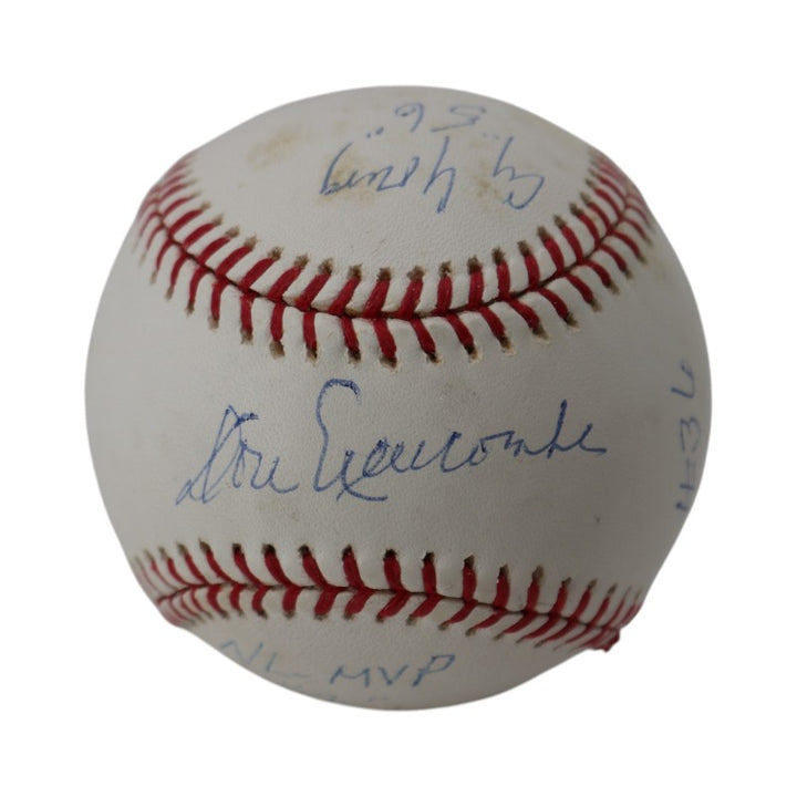 Don Newcombe Los Angeles Dodgers Autographed Inscribed OMLB Baseball Steiner Holo