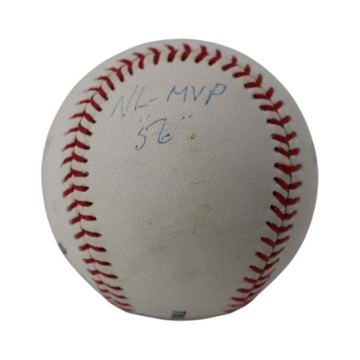 Don Newcombe Los Angeles Dodgers Autographed Inscribed OMLB Baseball Steiner Holo