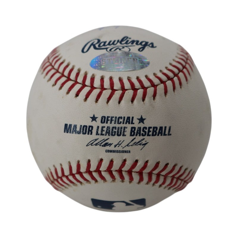 Don Newcombe Los Angeles Dodgers Autographed Inscribed OMLB Baseball Steiner Holo