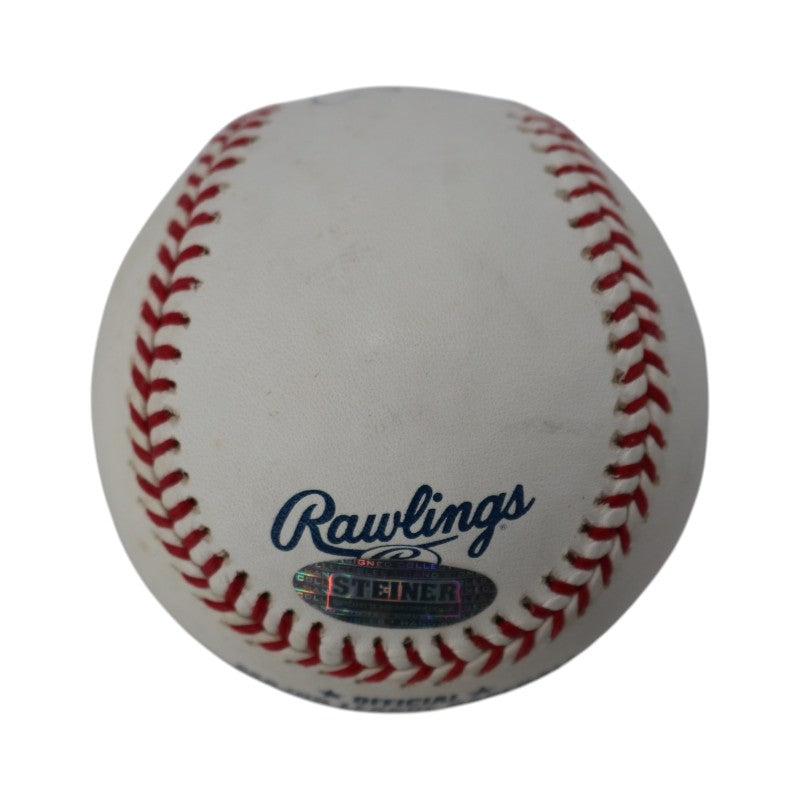 Rod Carew Minnesota Twins Autographed Inscribed OMLB Baseball Steiner MLB Holo