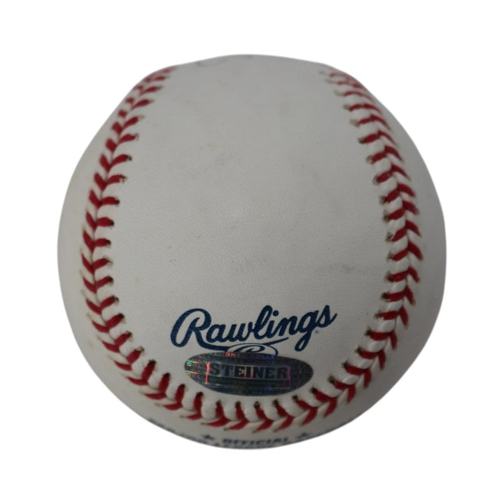Rod Carew Minnesota Twins Autographed Inscribed OMLB Baseball Steiner MLB Holo