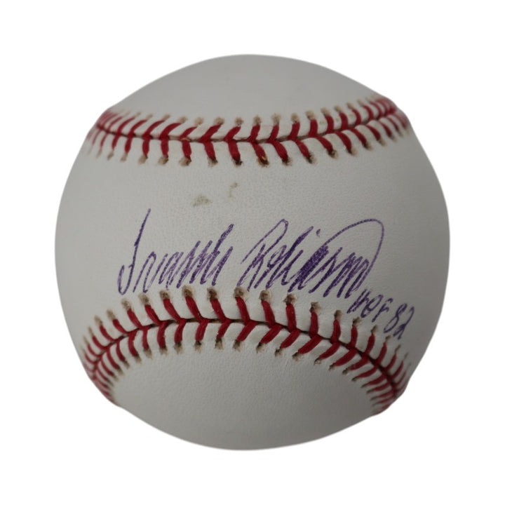 Frank Robinson Reds Orioles Autographed Inscribed OMLB Baseball MLB Holo