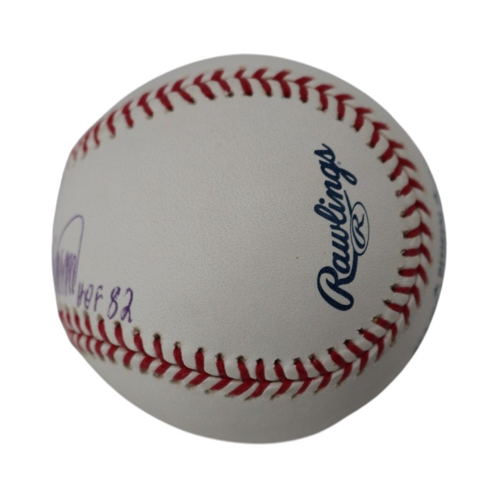 Frank Robinson Reds Orioles Autographed Inscribed OMLB Baseball MLB Holo