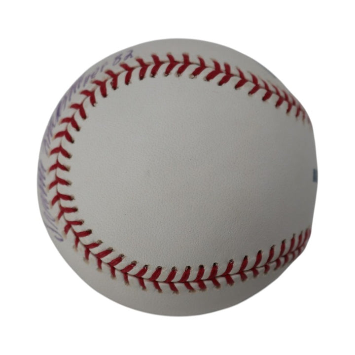Frank Robinson Reds Orioles Autographed Inscribed OMLB Baseball MLB Holo