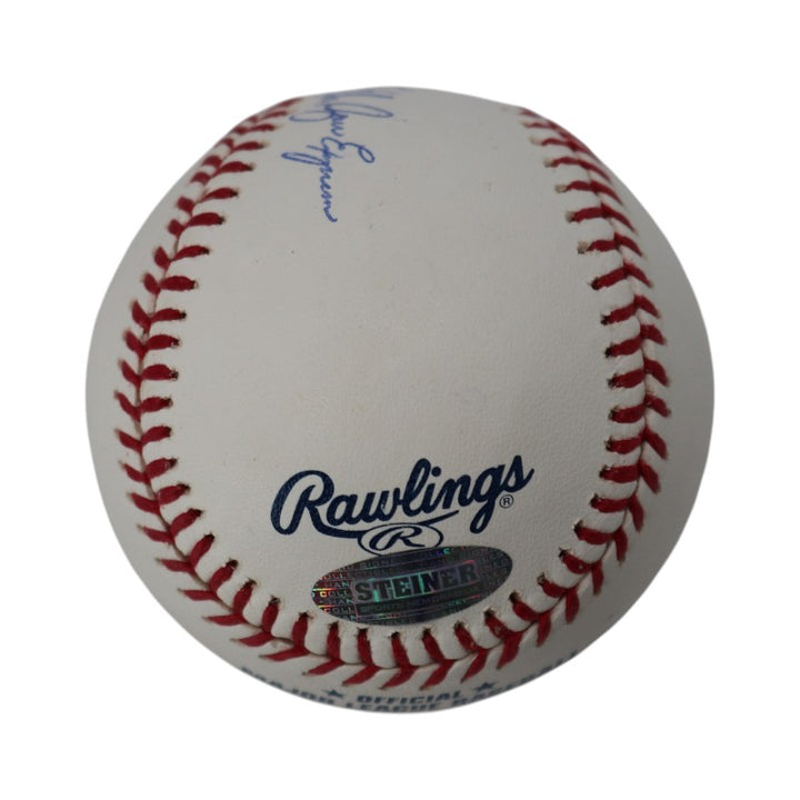 Nolan Ryan Mets Astros Autographed Inscribed OMLB Baseball Steiner Holo