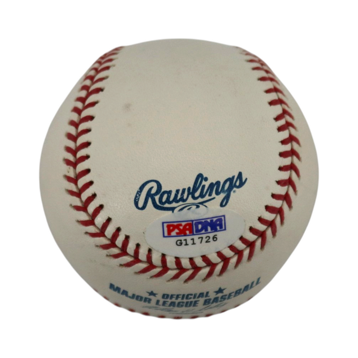 Don Zimmer Brooklyn Dodgers Autographed Inscribed OMLB Baseball PSA/DNA Holo