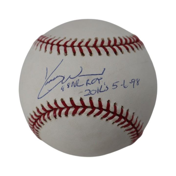 Kerry Wood Chicago Cubs Autographed Inscribed OMLB Baseball MLB Holo