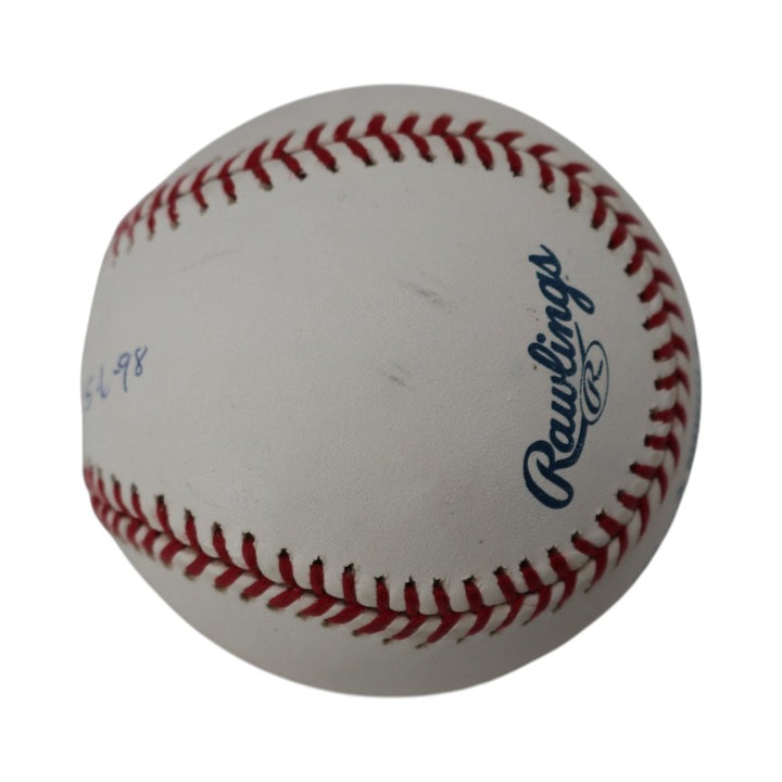 Kerry Wood Chicago Cubs Autographed Inscribed OMLB Baseball MLB Holo
