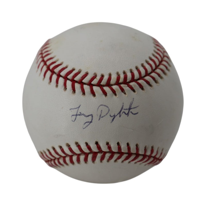 Lenny Dykstra New York Mets Autographed OMLB Baseball Steiner/MLB Holo