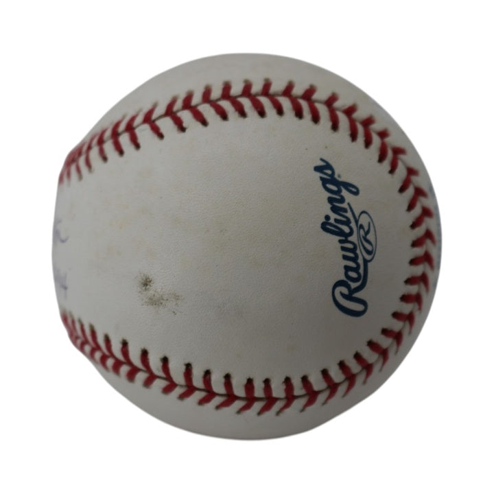 Steve Carlton Philadelphia Phillies Autographed Inscribed OMLB Baseball JSA Holo