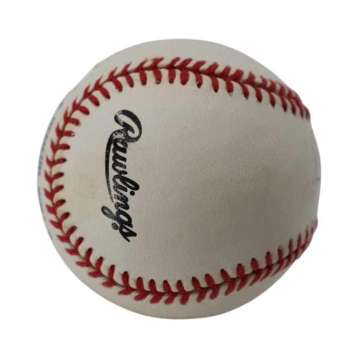 Greg Maddux Atlanta Braves Autographed Inscribed ONL Baseball JSA Holo Only