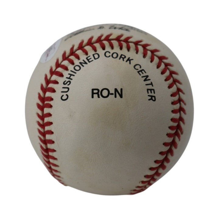 Greg Maddux Atlanta Braves Autographed Inscribed ONL Baseball JSA Holo Only