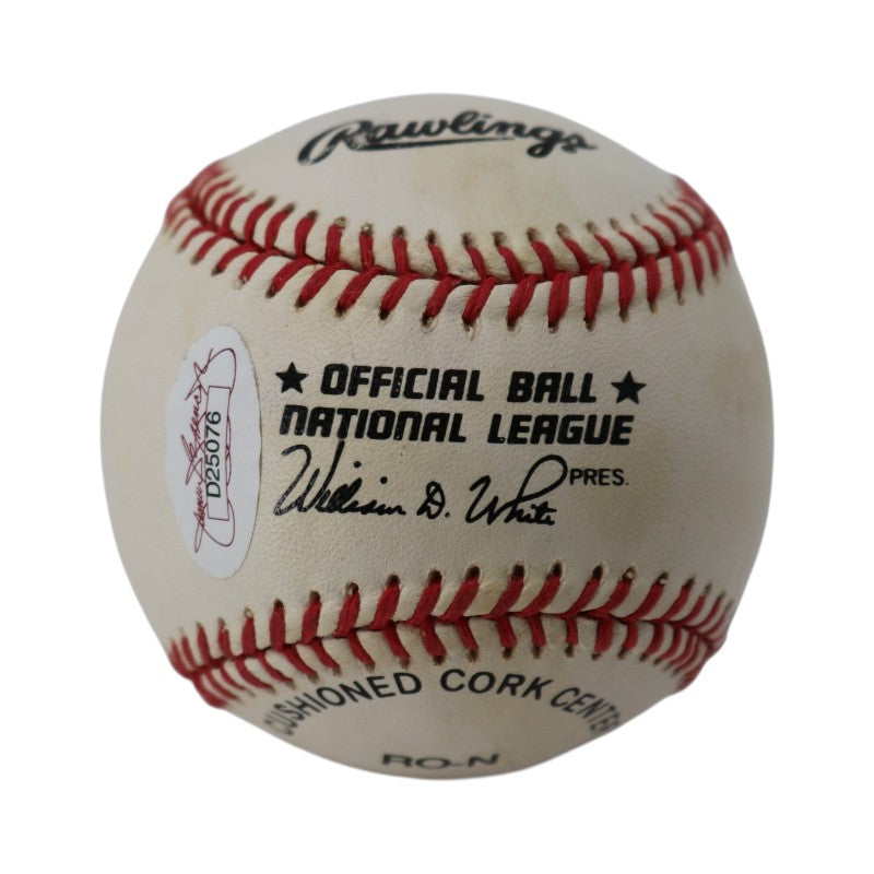 Greg Maddux Atlanta Braves Autographed Inscribed ONL Baseball JSA Holo Only