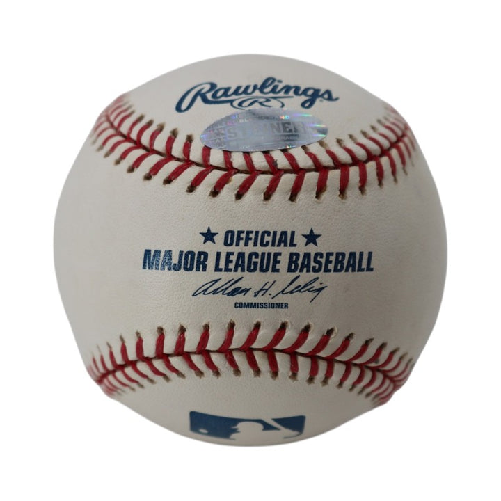 Paul Molitor Milwaukee Brewers Autographed Inscribed OMLB Baseball Steiner Holo