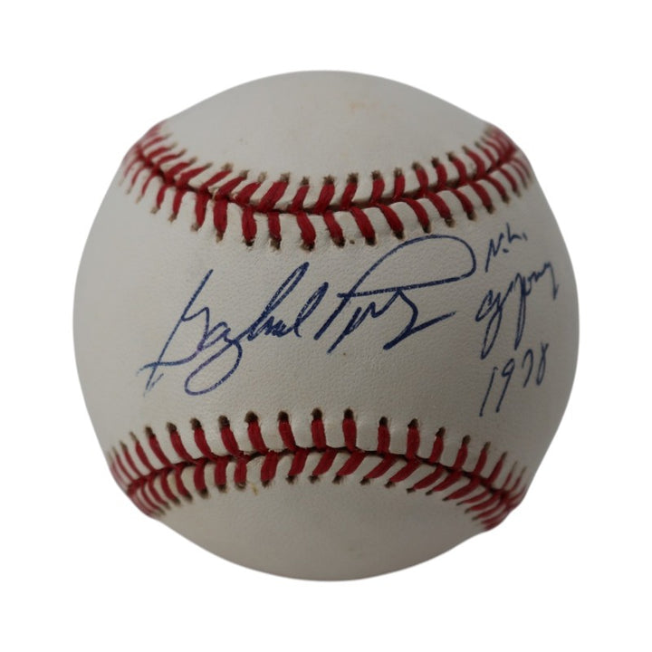 Gaylord Perry San Diego Padres Autographed Inscribed ONL Baseball PSA/DNA Holo