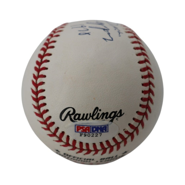Gaylord Perry San Diego Padres Autographed Inscribed ONL Baseball PSA/DNA Holo