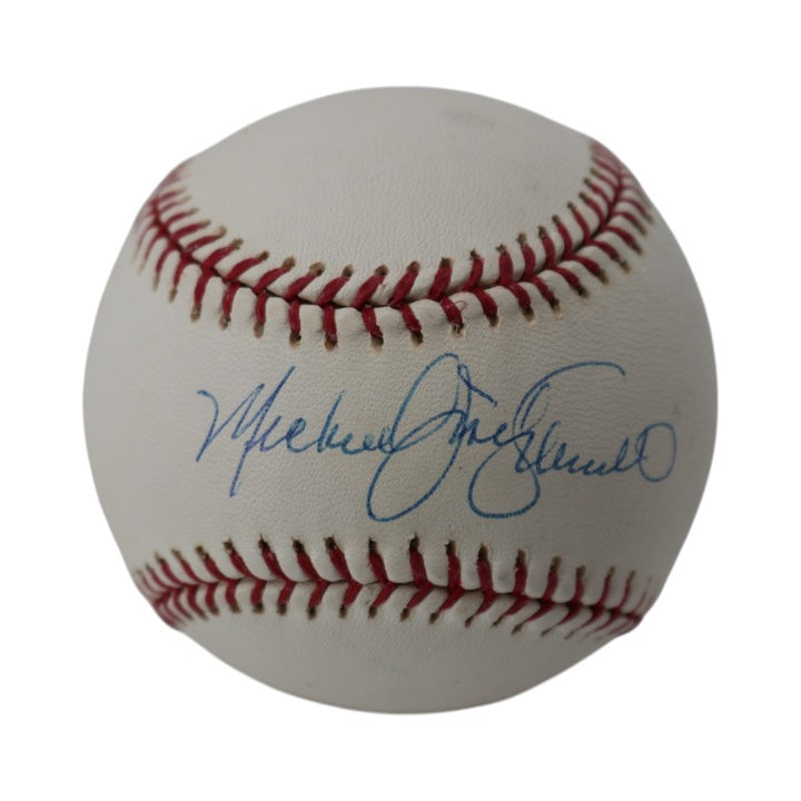 Michael Jack Schmidt Philadelphia Phillies Signed OMLB Baseball GTSM Holo