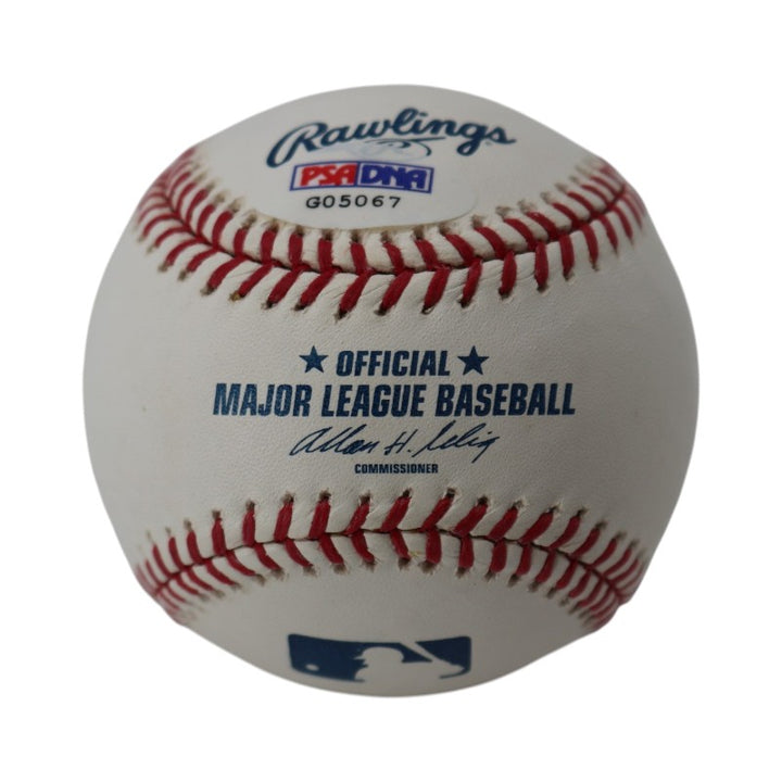 Billy Williams Chicago Cubs Autographed Inscribed OMLB Baseball PSA/DNA Holo