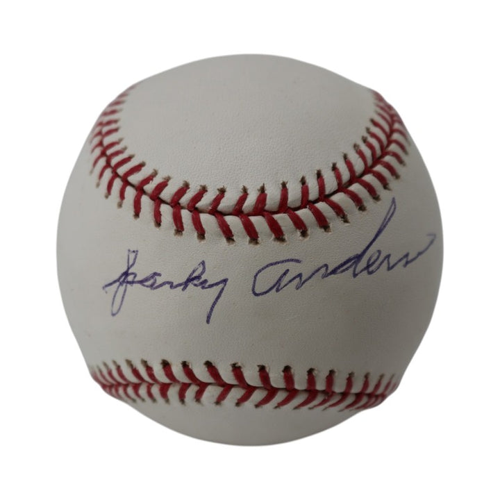 Sparky Anderson Detroit Tigers Autographed OMLB Baseball TRI-STAR MLB Holo