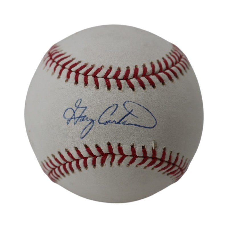 Gary Carter New York Mets Autographed OMLB Baseball Steiner/MLB Holo