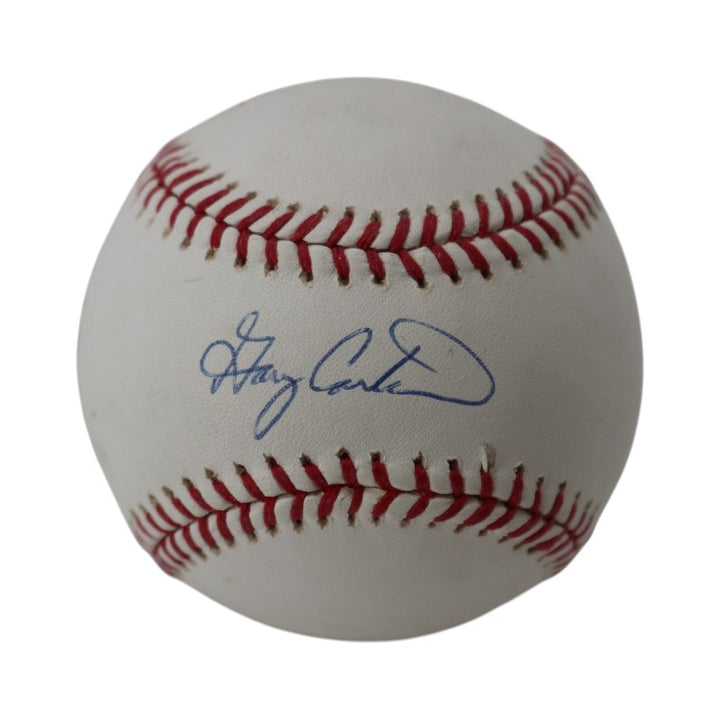 Gary Carter New York Mets Autographed OMLB Baseball Steiner/MLB Holo