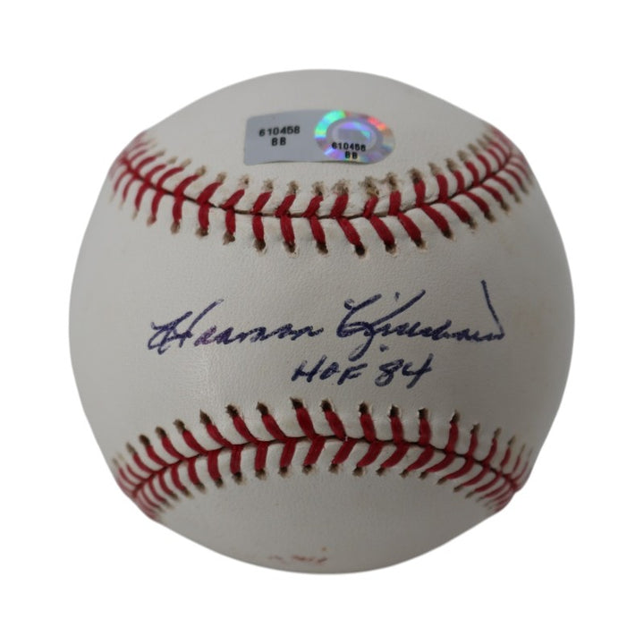 Harmon Killebrew Senators Twins Autographed Inscribed OMLB Baseball MLB Holo