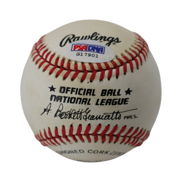 Leo Durocher Giants Dodgers Autographed ONL Baseball PSA/DNA Holo