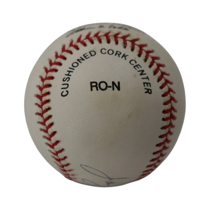 Johnny Vander Meer Cincinnati Reds Autographed Inscribed ONL Baseball PSA/DNA Holo