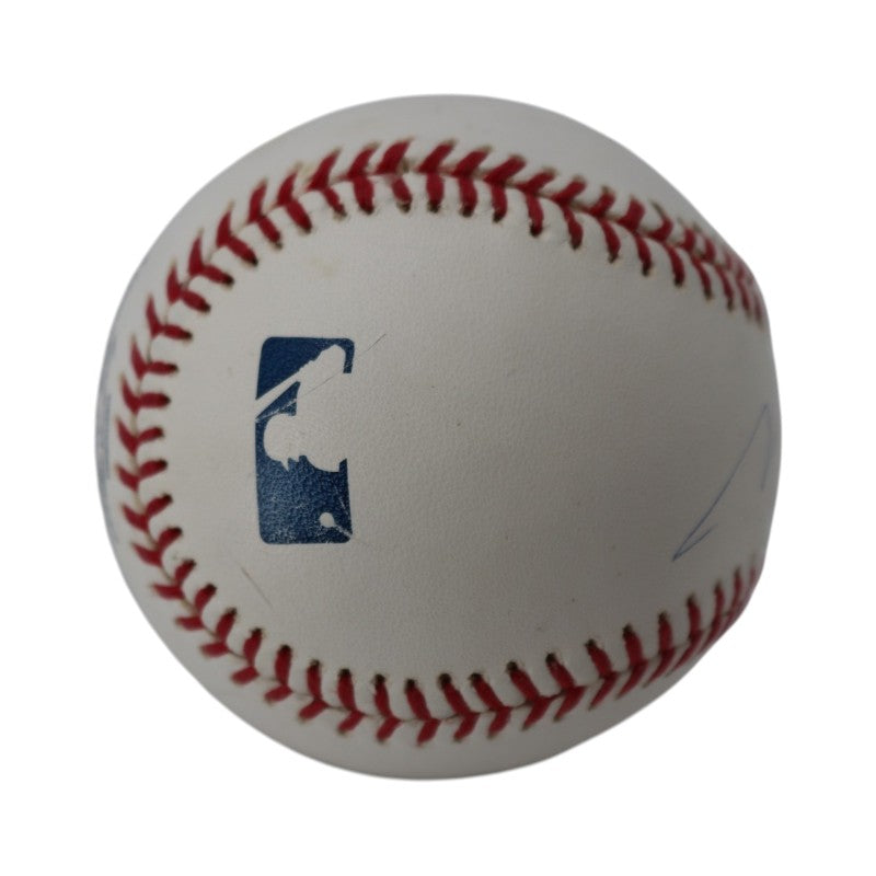 Maury Wills Los Angeles Dodgers Autographed Inscribed OMLB Baseball Steiner Holo
