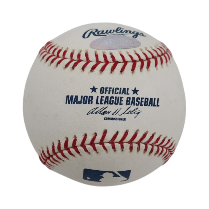 Ralph Kiner Pittsburgh Pirates Autographed Inscribed OMLB Baseball Steiner COA