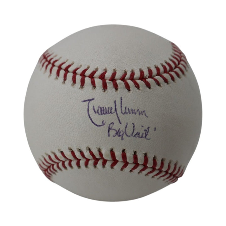 Randy Johnson Mariners Expos Autographed Inscribed OMLB Baseball Steiner Holo