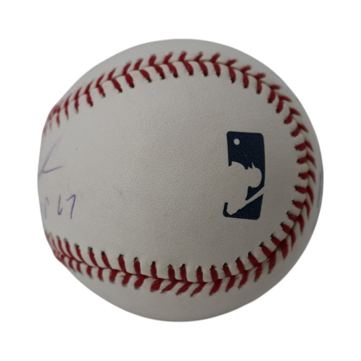 Carl Yastrzemski Boston Red Sox Autographed Inscribed OMLB Baseball JSA/MLB Holo