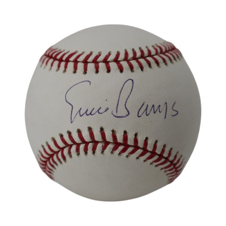 Ernie Banks Chicago Cubs Autographed OMLB Baseball MLB Holo