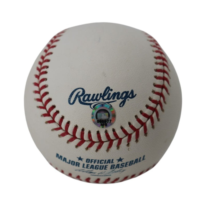 Ernie Banks Chicago Cubs Autographed OMLB Baseball MLB Holo