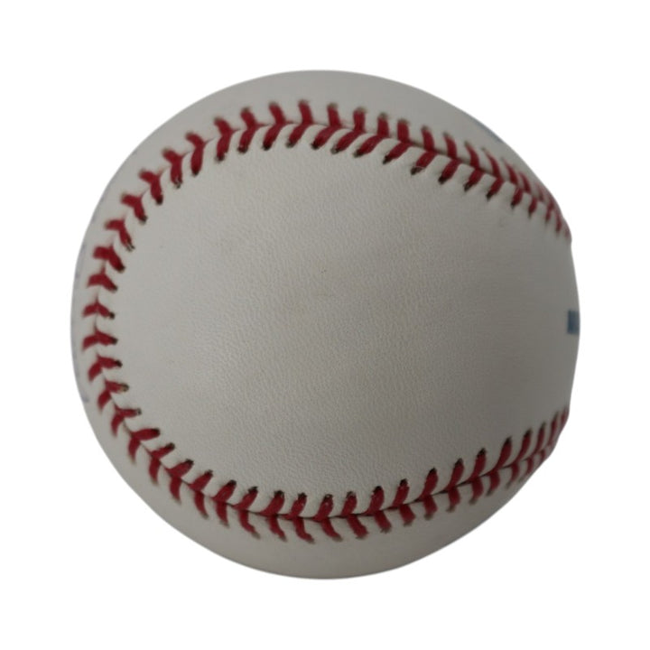 Ernie Banks Chicago Cubs Autographed OMLB Baseball MLB Holo
