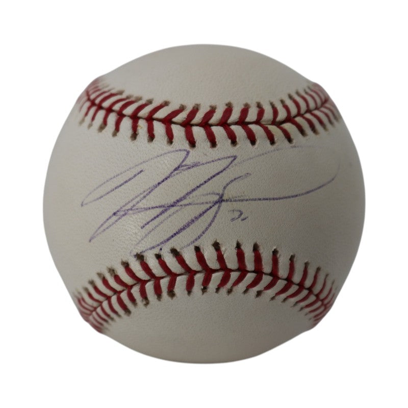 Mike Piazza New York Mets Autographed OMLB Baseball JSA Holo