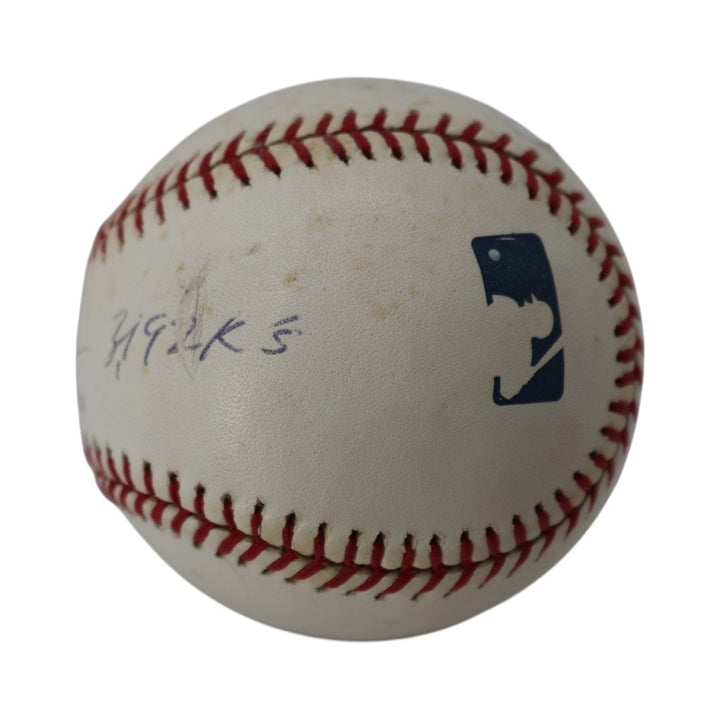 Fergie Jenkins Chicago Cubs Autographed Inscribed OMLB Baseball JSA Holo