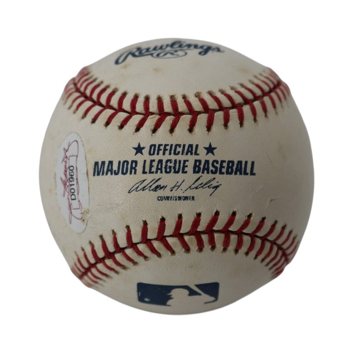 Fergie Jenkins Chicago Cubs Autographed Inscribed OMLB Baseball JSA Holo