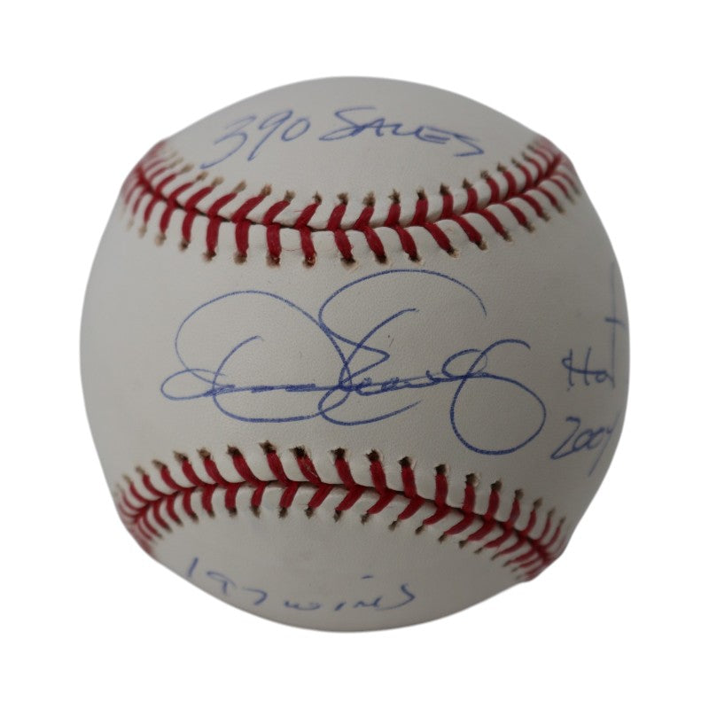 Dennis Eckersley Oakland Athletics Signed Inscribed OMLB Baseball Steiner Holo