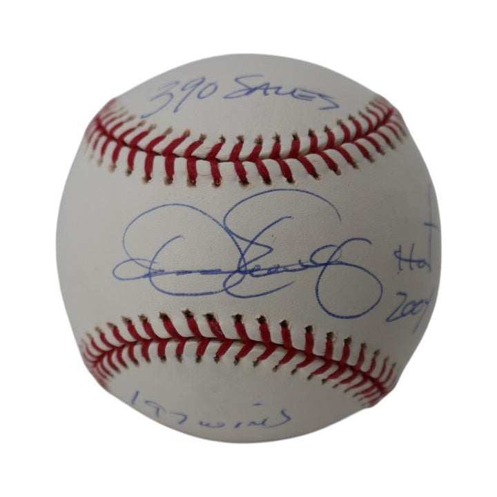 Dennis Eckersley Oakland Athletics Signed Inscribed OMLB Baseball Steiner Holo