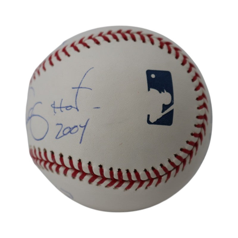 Dennis Eckersley Oakland Athletics Signed Inscribed OMLB Baseball Steiner Holo