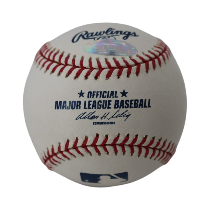 Dennis Eckersley Oakland Athletics Signed Inscribed OMLB Baseball Steiner Holo