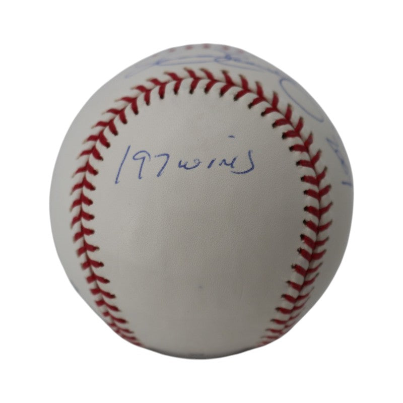 Dennis Eckersley Oakland Athletics Signed Inscribed OMLB Baseball Steiner Holo
