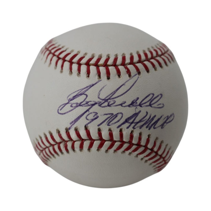 Boog Powell Baltimore Orioles Autographed Inscribed OMLB Baseball MLB Holo