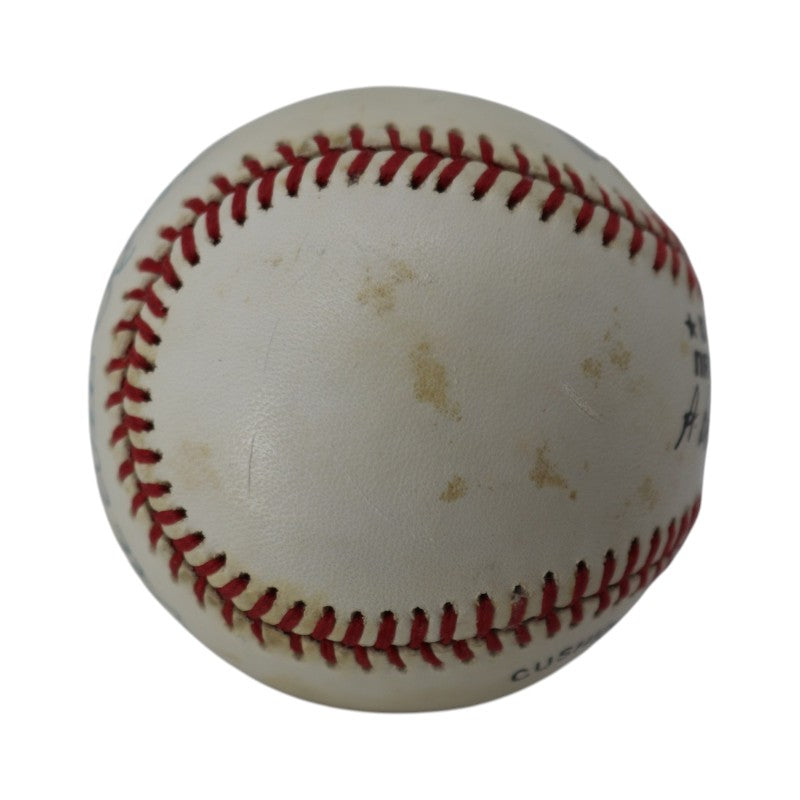 Pee Wee Reese Brooklyn Los Angeles Dodgers Autographed ONL Baseball PSA/DNA Holo