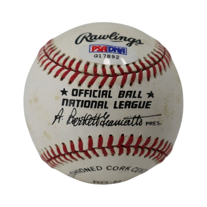Pee Wee Reese Brooklyn Los Angeles Dodgers Autographed ONL Baseball PSA/DNA Holo