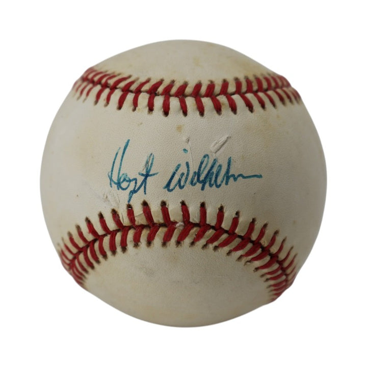Hoyt Wilhelm New York Giants Autographed ONL Baseball PSA/DNA Holo