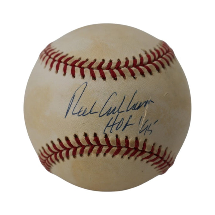 Richie Ashburn Philadelphia Phillies Autographed Inscribed ONL Baseball PSA/DNA Holo