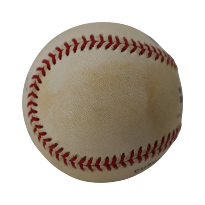 Richie Ashburn Philadelphia Phillies Autographed Inscribed ONL Baseball PSA/DNA Holo