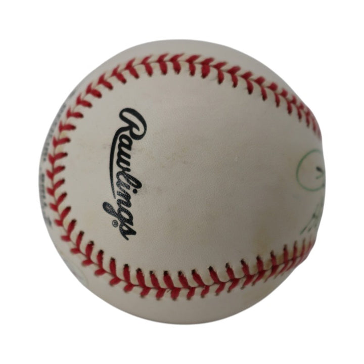 Pete Rose Cincinnati Reds Autographed Inscribed ONL Baseball JSA Holo